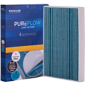 Premium Guard PUREFLOW front view showing full filter and frame benefit: reliable fit