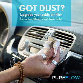 Premium Guard PUREFLOW held in hand highlighting easy installation and flexibility