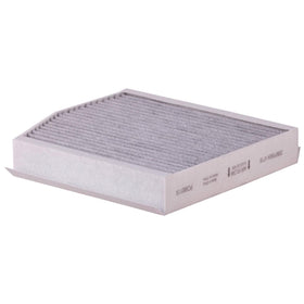 Premium Guard filter in car cabin illustrating cleaner air comfort