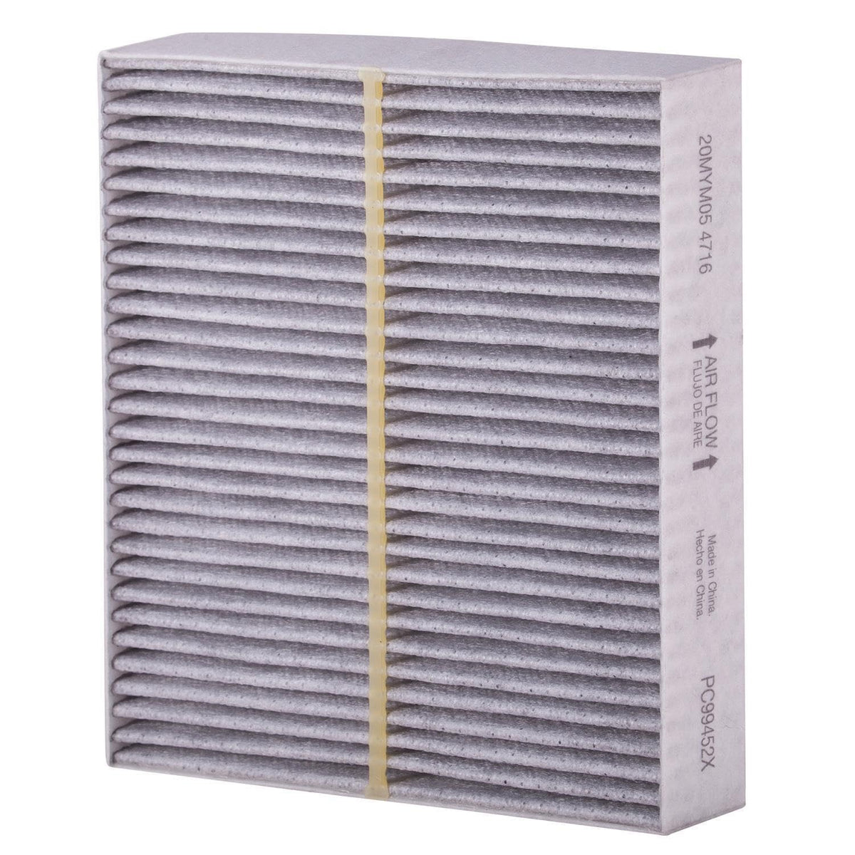Premium Guard PUREFLOW installed in vehicle cabin air slot improving airflow