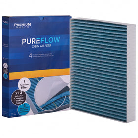Premium Guard front packaging showing PUREFLOW PC4211X and fitment benefits