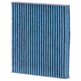 Premium Guard filter next to ruler showing correct OEM dimensions