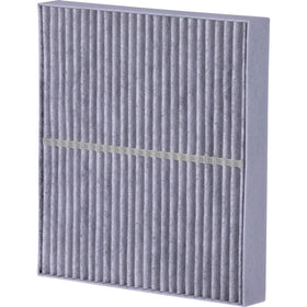 Premium Guard filter beside ruler showing dimensions for fit confirmation benefit