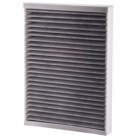 Premium Guard filter next to a ruler illustrating correct size and fit