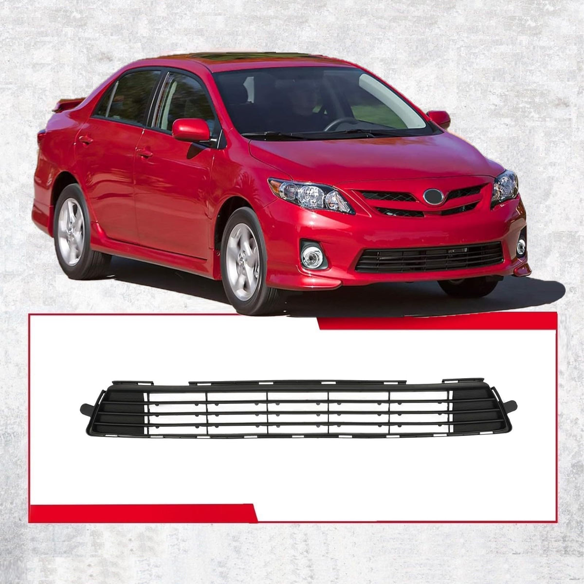 Premium Pickup Part grille close-up texture highlighting durable finish