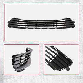 Premium Pickup Part grille installed on bumper showing seamless match