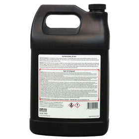 Presta compound in use with rotary buffer restoring fiberglass shine