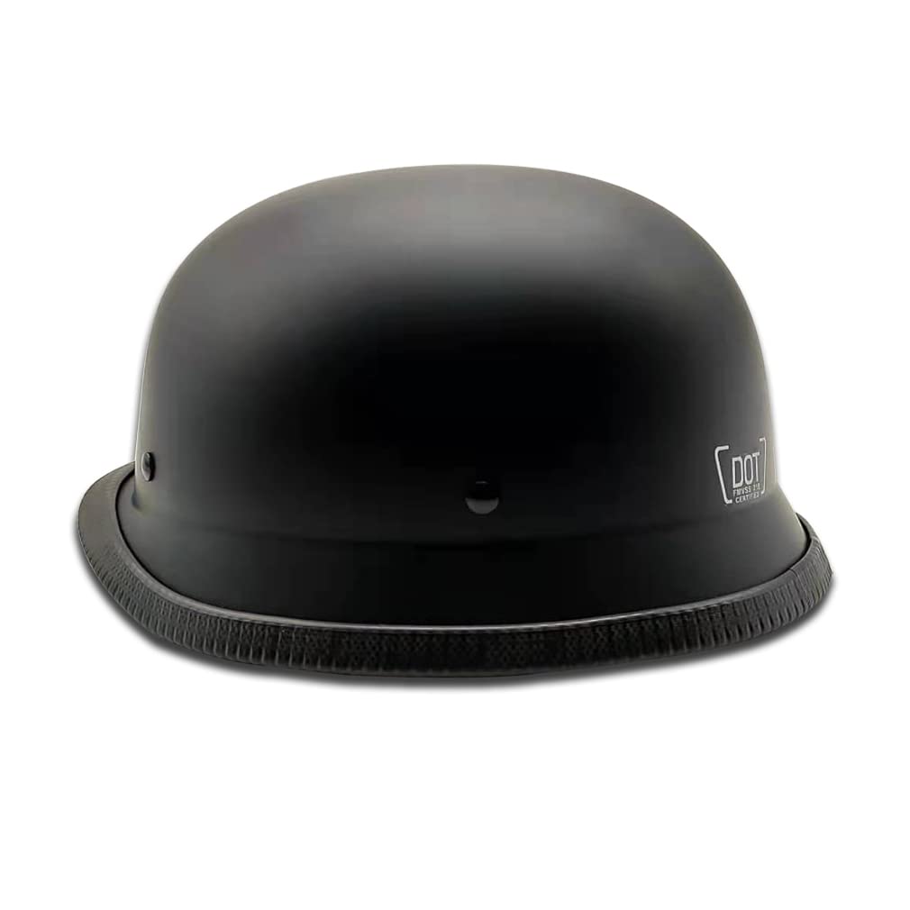 Pretoee DOT label close-up showing approved certification and durable finish