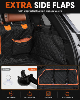 PREWERK 60/40 split seat demonstration allowing passenger and pet coexistence