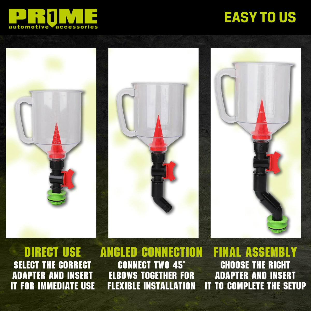 Prime 1 arrow screen filter detail blocking debris for cleaner engine refills