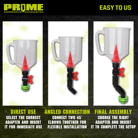 Prime 1 arrow screen filter detail blocking debris for cleaner engine refills