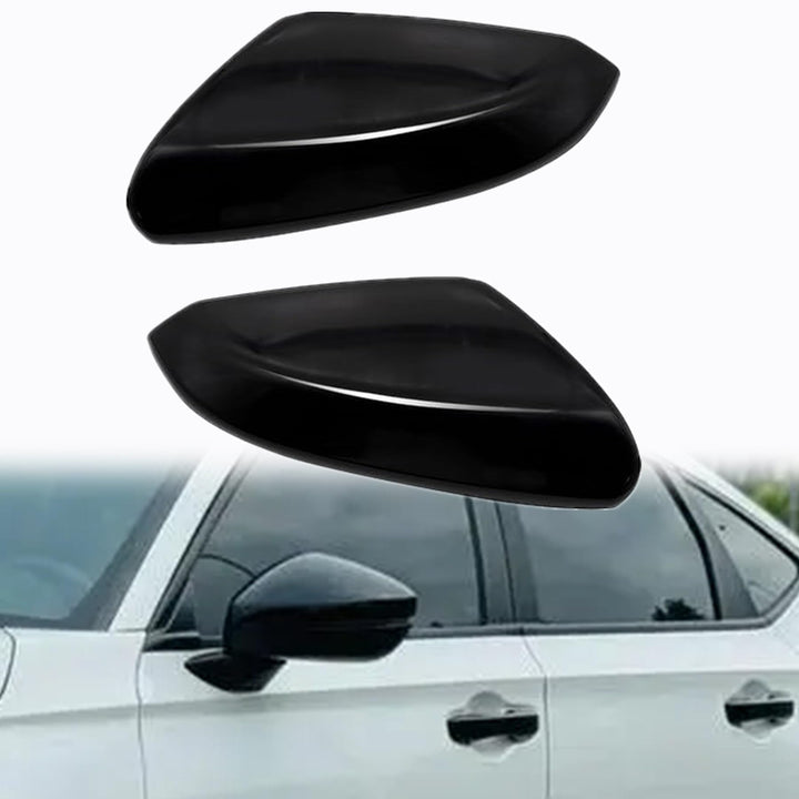 Priprilod front view mirror cap showing OEM fit and clean finish benefit