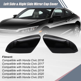 Priprilod mirror cap installed on Honda showing seamless appearance benefit