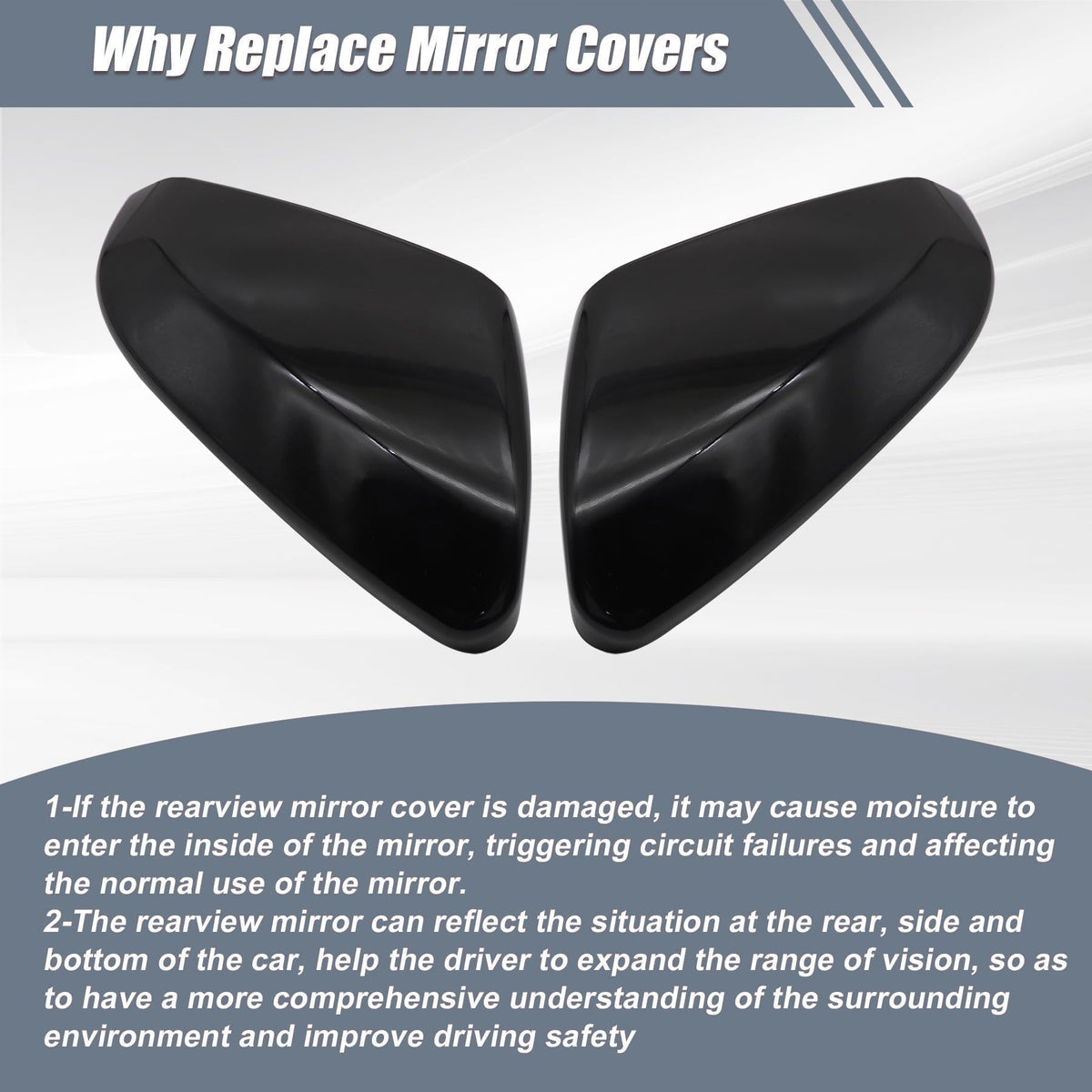 Priprilod mirror cap on parked Honda in driveway showing restored curb appeal benefit