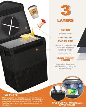 Pritent side mesh pocket detail for organized small‑item storage