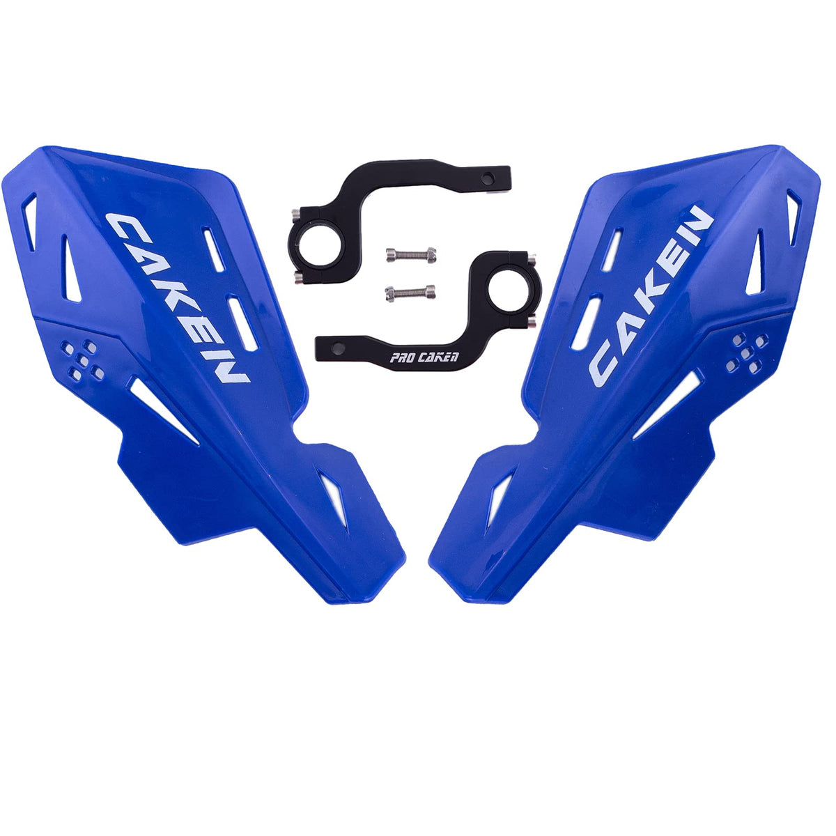 PRO CAKEN front installed on motorcycle shows protection and cleaner hands