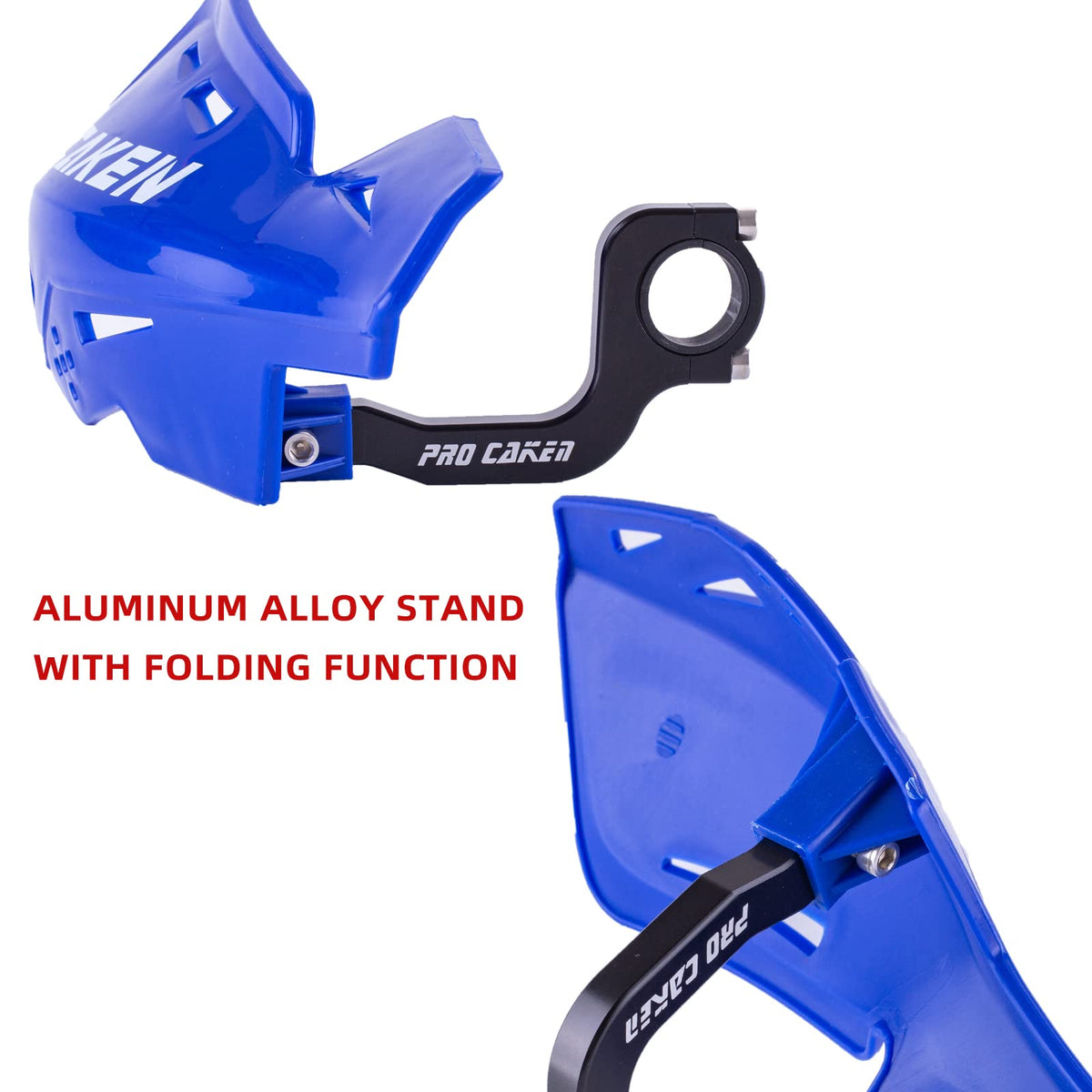 PRO CAKEN on dirt bike in action demonstrates debris protection benefit