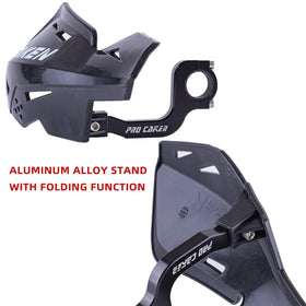 PRO CAKEN hand guard on street bike improving wind protection