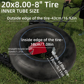 PRO CAKEN close-up of TR4 straight rubber valve stem for reliable inflation