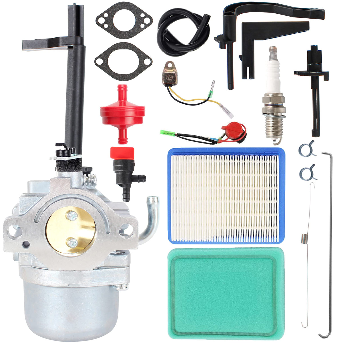 Pro Chaser carburetor front view showing precise fit and easy replacement