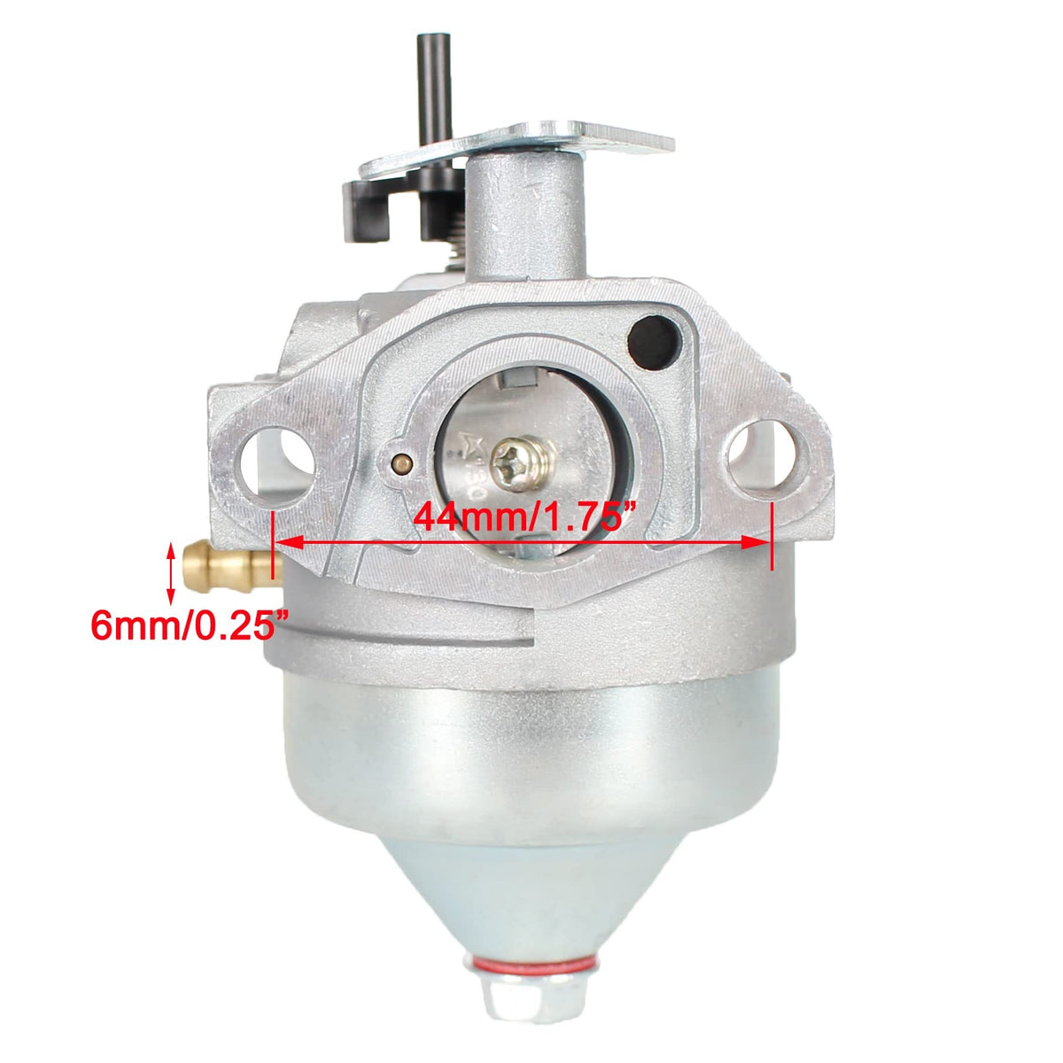 Pro Chaser carburetor close-up of throttle assembly highlighting precise control