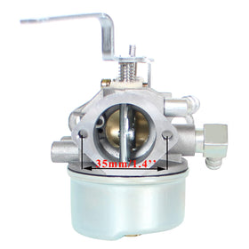 Pro Chaser carburetor close-up of throttle bore and jets for precise fuel metering