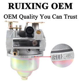 Pro Chaser carburetor kit with gaskets and fuel hose ensuring leak-free installation
