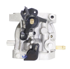 Pro Chaser carburetor next to spark plug for size comparison and compatibility