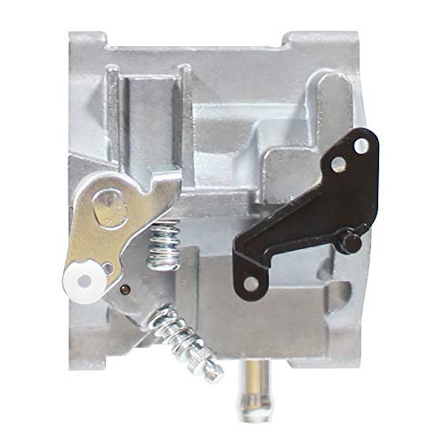 Pro Chaser carburetor next to a hand for scale to confirm compact size