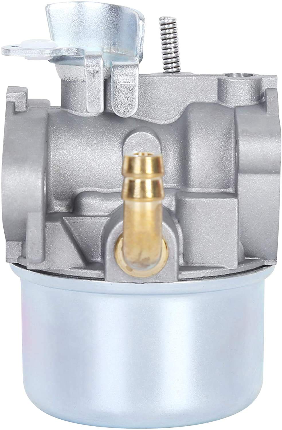 Pro Chaser carburetor beside ruler to show scale for correct part identification