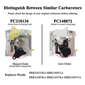 Pro Chaser carburetor throttle-shaft detail for precise control and smoother idle
