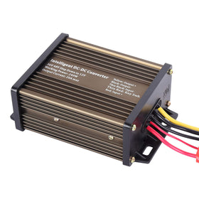 Pro Chaser front view converter showing connectors and labeling for easy installation benefit