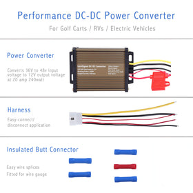 Pro Chaser harness and fitted butt connectors displayed for quick plug-and-play benefit