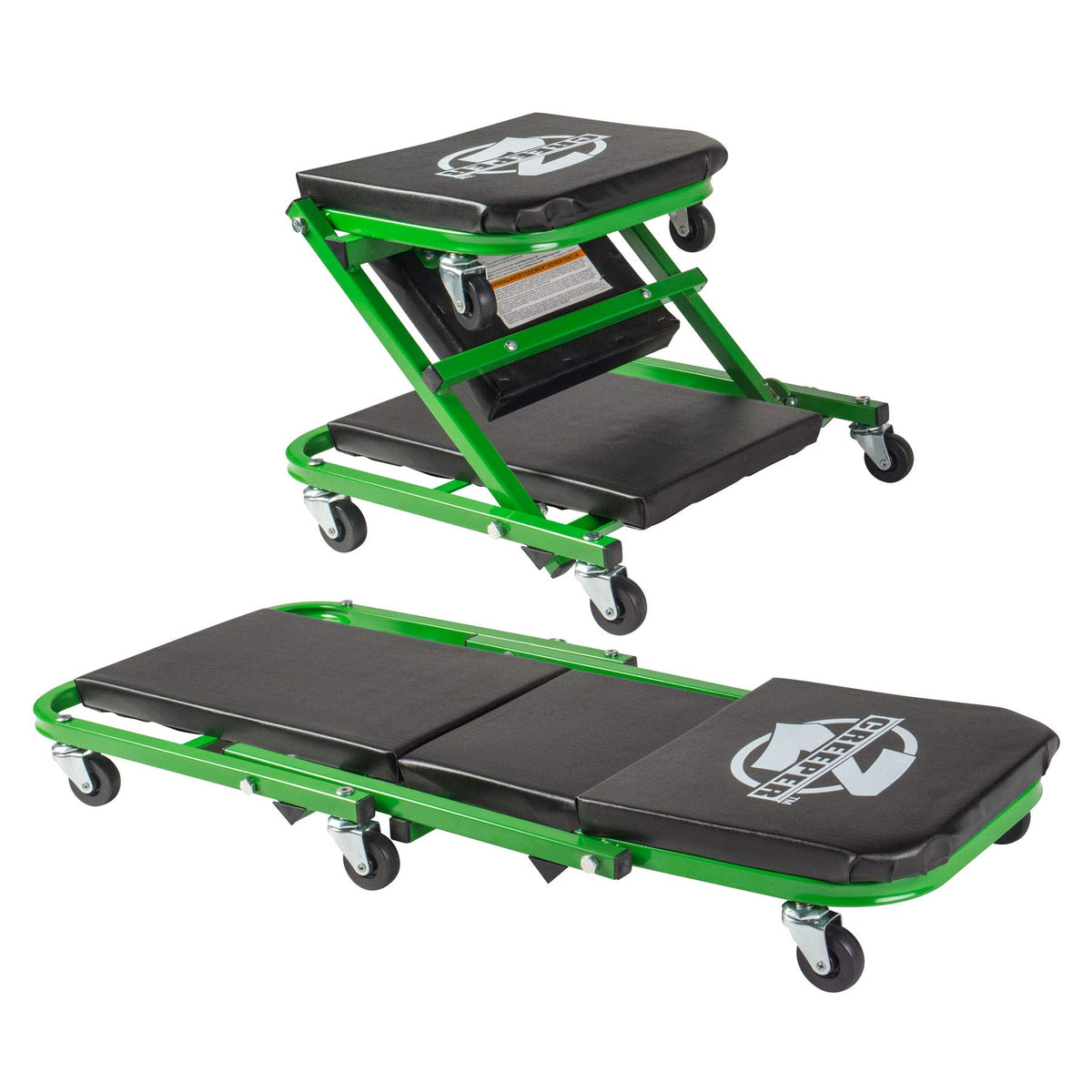 Pro-LifT front view showing full creeper and stable frame benefit
