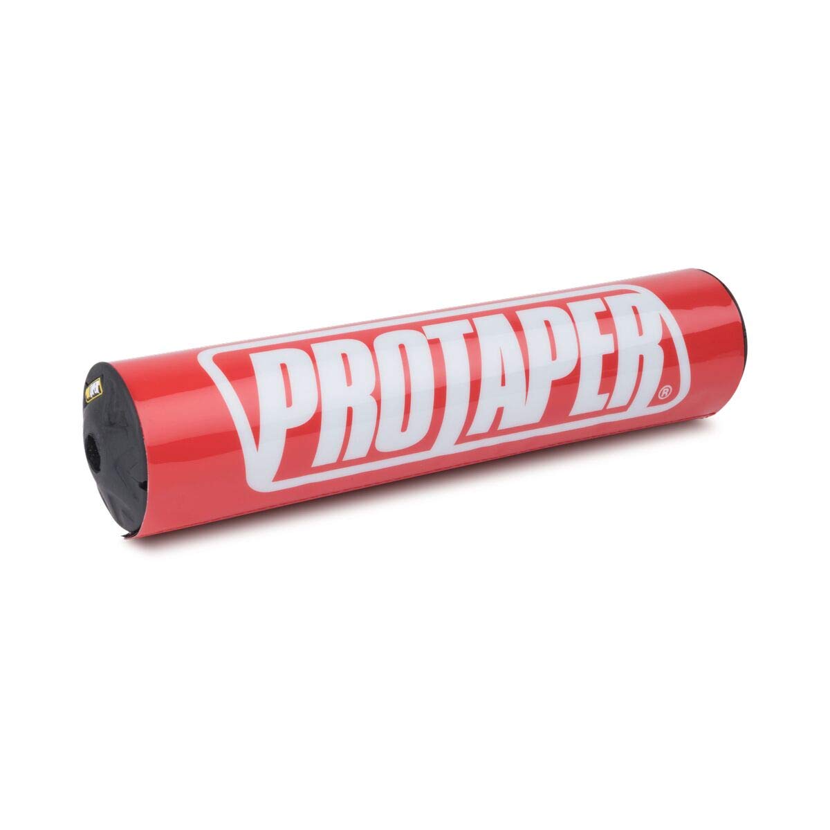 Pro Taper front pad race red on handlebar showing protection and sporty look