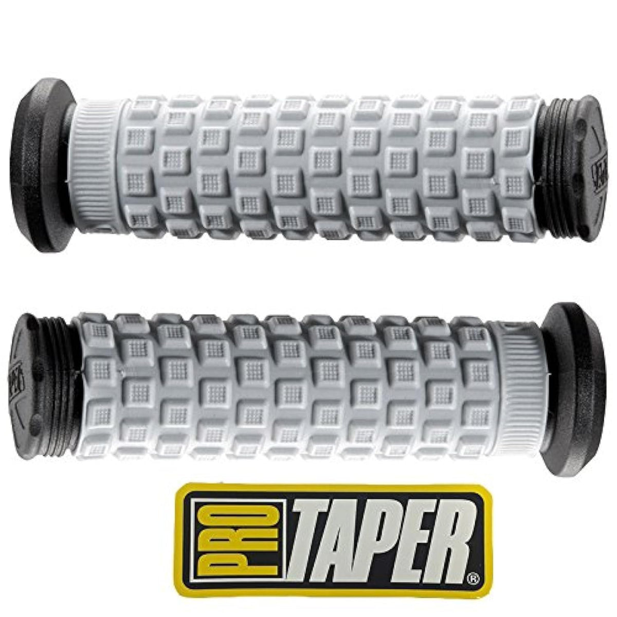 Pro Taper front view of grips showing profile and fit benefit