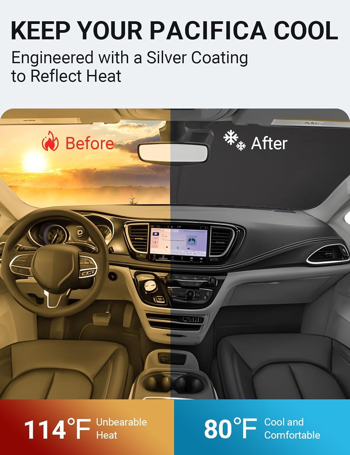 Proadsy reflective fabric close-up highlighting texture and improved heat reflection