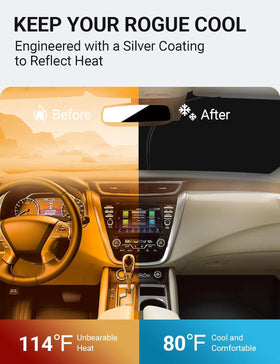 Proadsy close-up of silver reflective fabric showing heat-reflection benefit