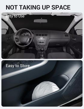 Proadsy covering Fusion windshield demonstrating full coverage