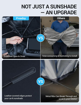 Proadsy leather-wrapped edge protecting dashboard trim and preventing scratches