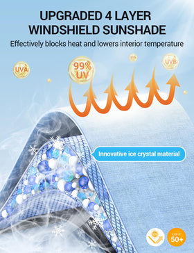 Proadsy reinforced 10-rib umbrella skeleton built for durability under heat