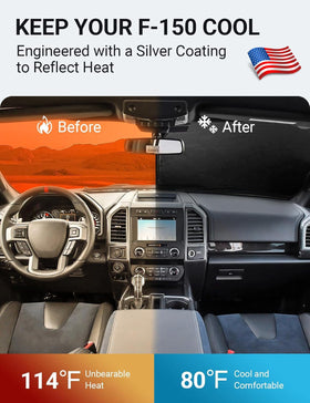 Proadsy close-up of silver reflective fabric highlighting heat-reflecting benefit