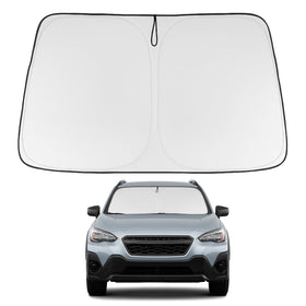 Proadsy front packaged shade showing fit and compact storage benefit