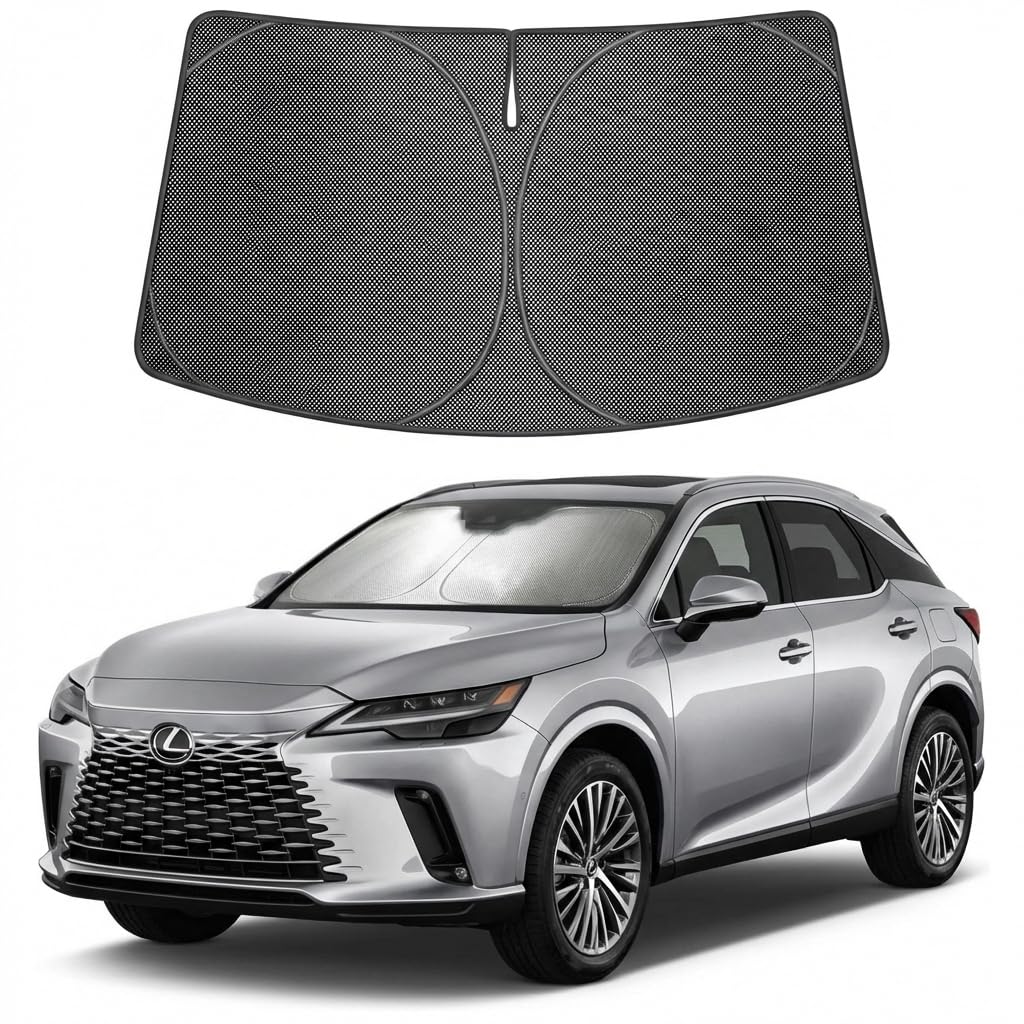 Proadsy front packaging showing custom-fit for Lexus RX and clear benefit