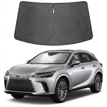 Proadsy front packaging showing custom-fit for Lexus RX and clear benefit