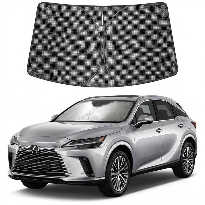 Proadsy front packaging showing custom-fit for Lexus RX and clear benefit