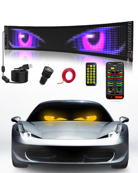 Probapro front view windshield sign showing bold display and visibility
