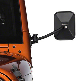 PROBASTO mounted on Jeep Wrangler showing improved rear visibility while doors off