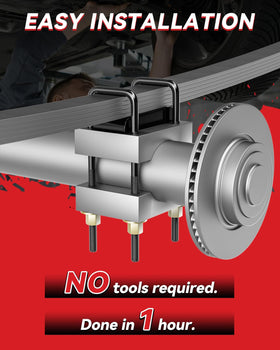 PROEZE kit hardware and components laid out for straightforward installation benefit