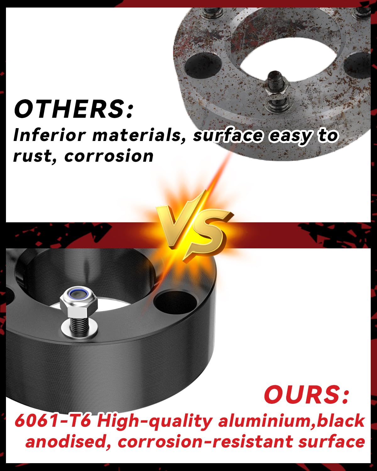 PROEZE installation parts and common tools staged for two-hour bolt-on installation